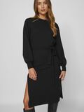 VILA TAILLENGÜRTEL STRICKKLEID, Black, highres - 14103924_Black_008.jpg