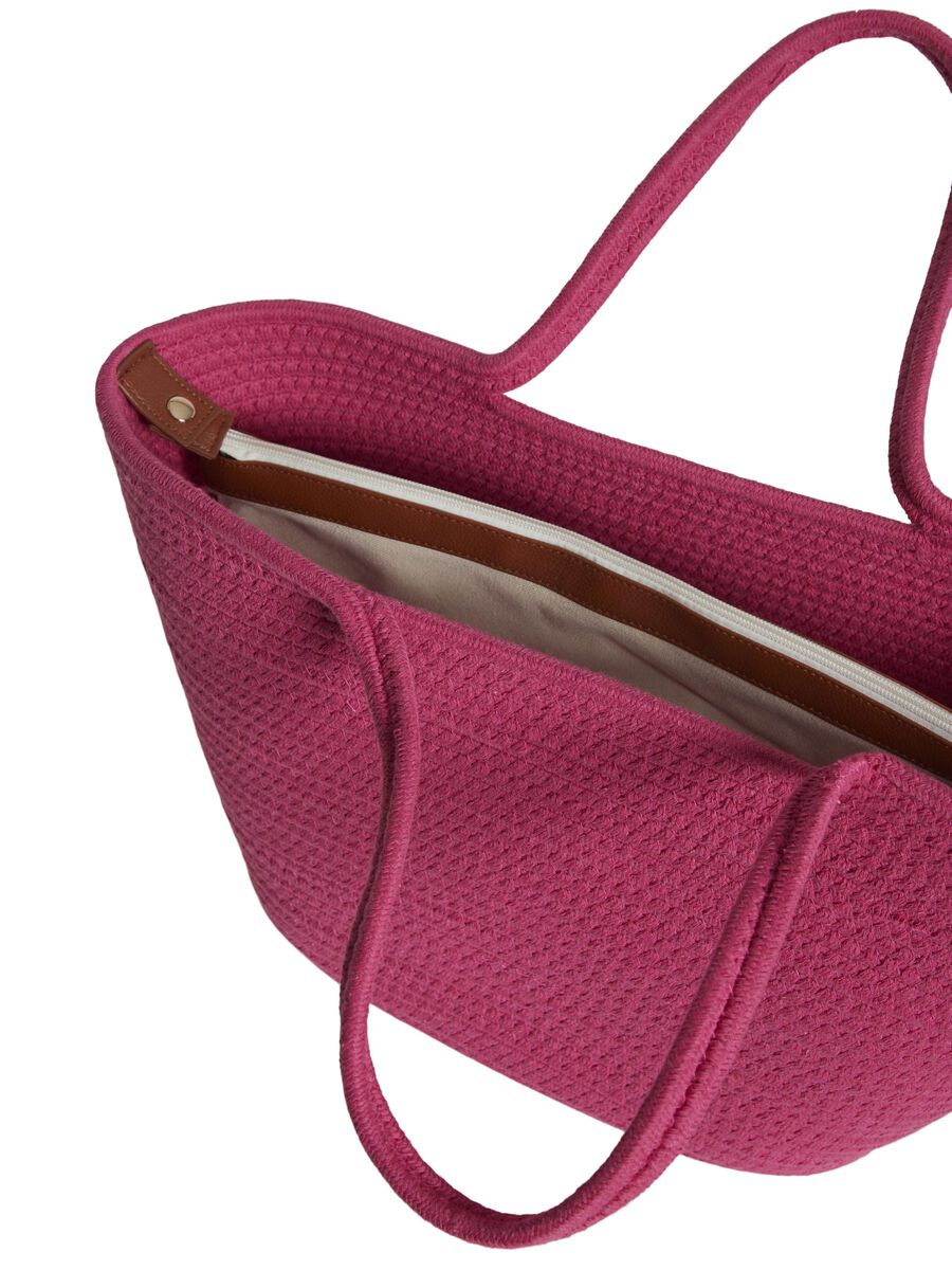 VILA COTTON SHOPPER BAG, Cabaret, highres - 14094621_Cabaret_004.jpg