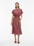 VILA À MANCHES COURTES ROBE MI-LONGUE, Rose Brown, highres - 14109492_RoseBrown_005.jpg