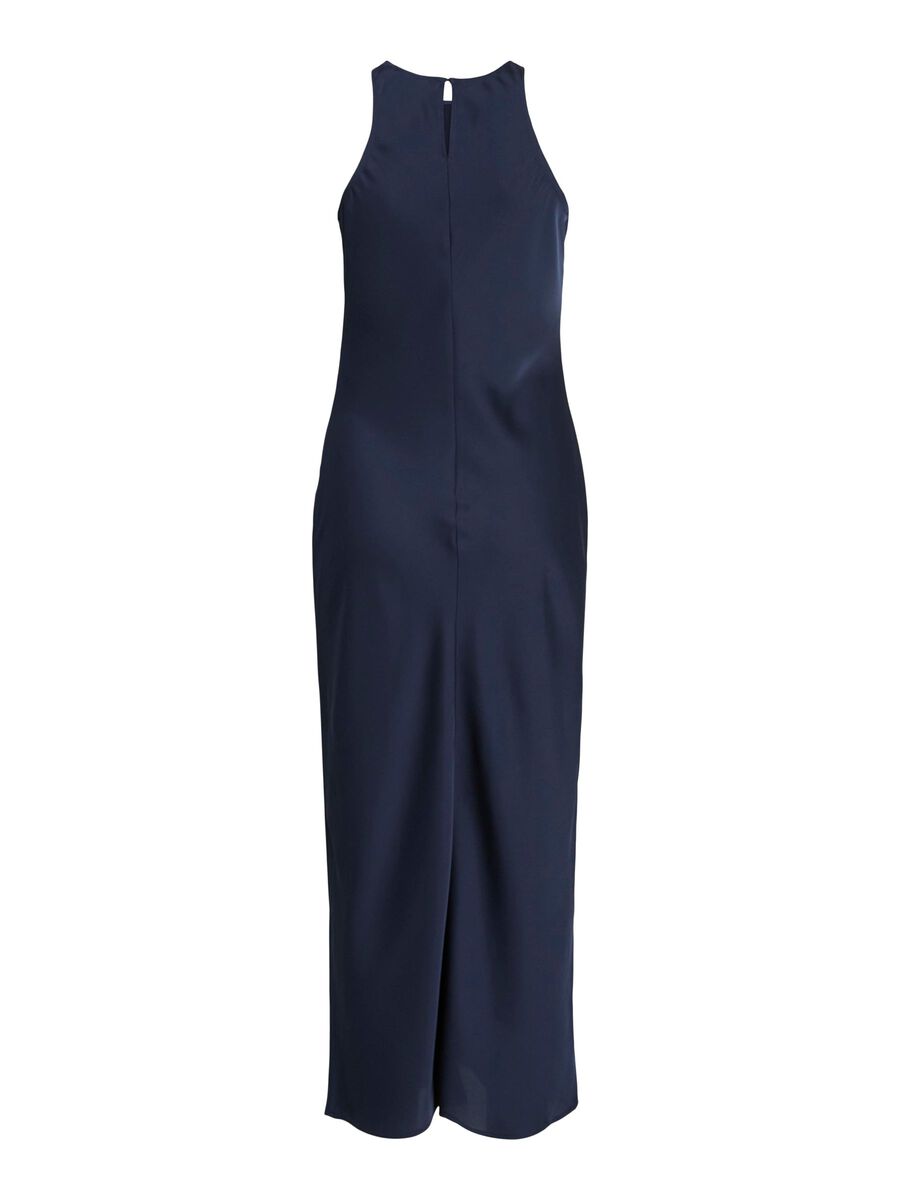 VILA VIRAVENNA SLEEVELESS MAXI DRESS, Navy Blazer, highres - 14111747_NavyBlazer_002.jpg