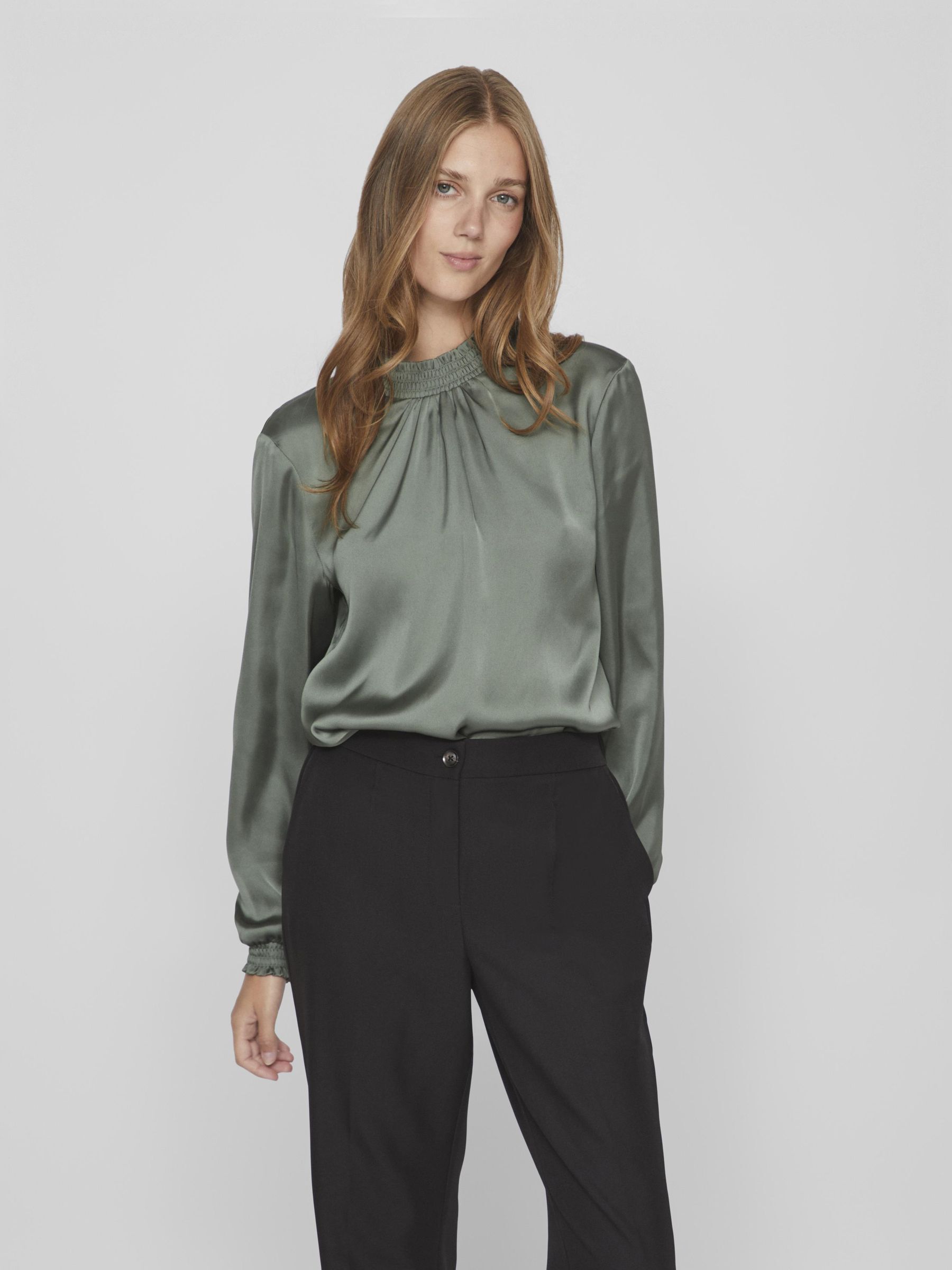 Smock neck top hotsell