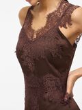 Product image thumbnail - VIEDEN LACE MAXI DRESS, Shaved Chocolate | 3
