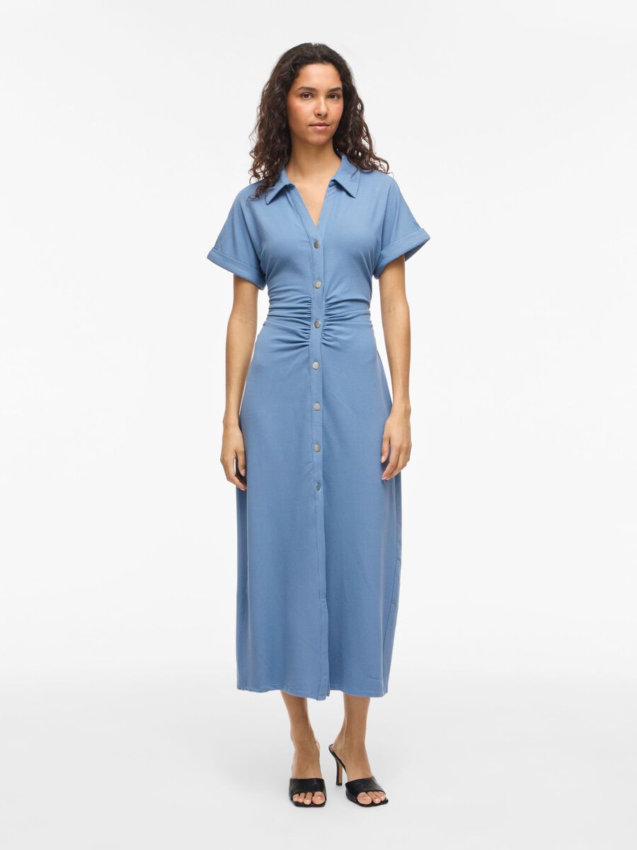 Product carousel image - VICHANIA KURZ&Auml;RMELIGES MAXIKLEID, Light Blue Denim | 1