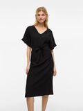 VILA V-NECK MIDI DRESS, Black Beauty, highres - 14106159_BlackBeauty_007.jpg