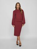 VILA HØY HALS STRIKKET PULLOVER, Cabernet, highres - 14084179_Cabernet_1038771_005.jpg