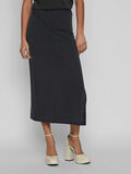 Vila HIGH-WAIST MIDDELLANGE ROK, Black, highres - 14074855_Black_003.jpg