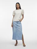 VILA MIDI SPÓDNICA JEANSOWA, Light Blue Denim, highres - 14103162_LightBlueDenim_005.jpg