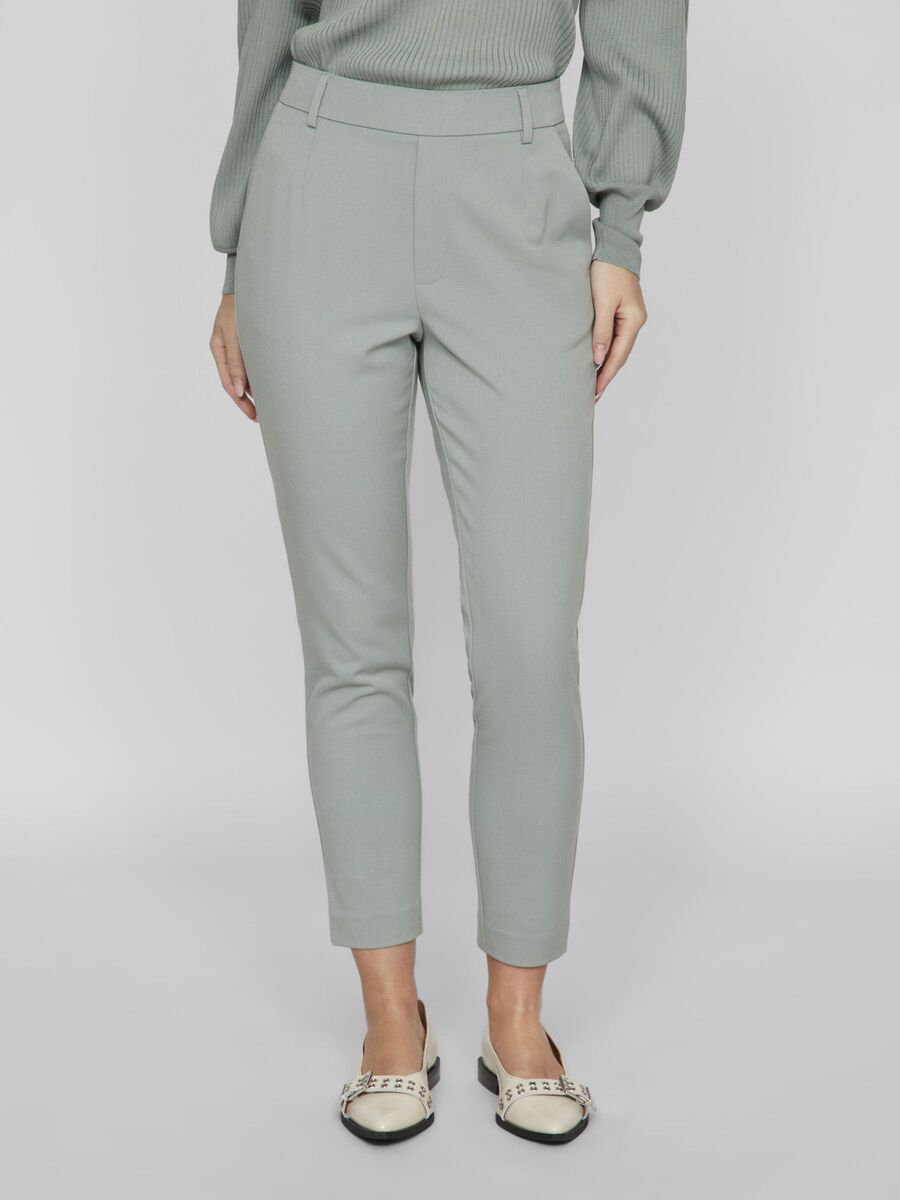 VILA VIVARONE - COUPE SLIM PANTALON TAILLE HAUTE, Chinois Green, highres - 14087406_ChinoisGreen_003.jpg