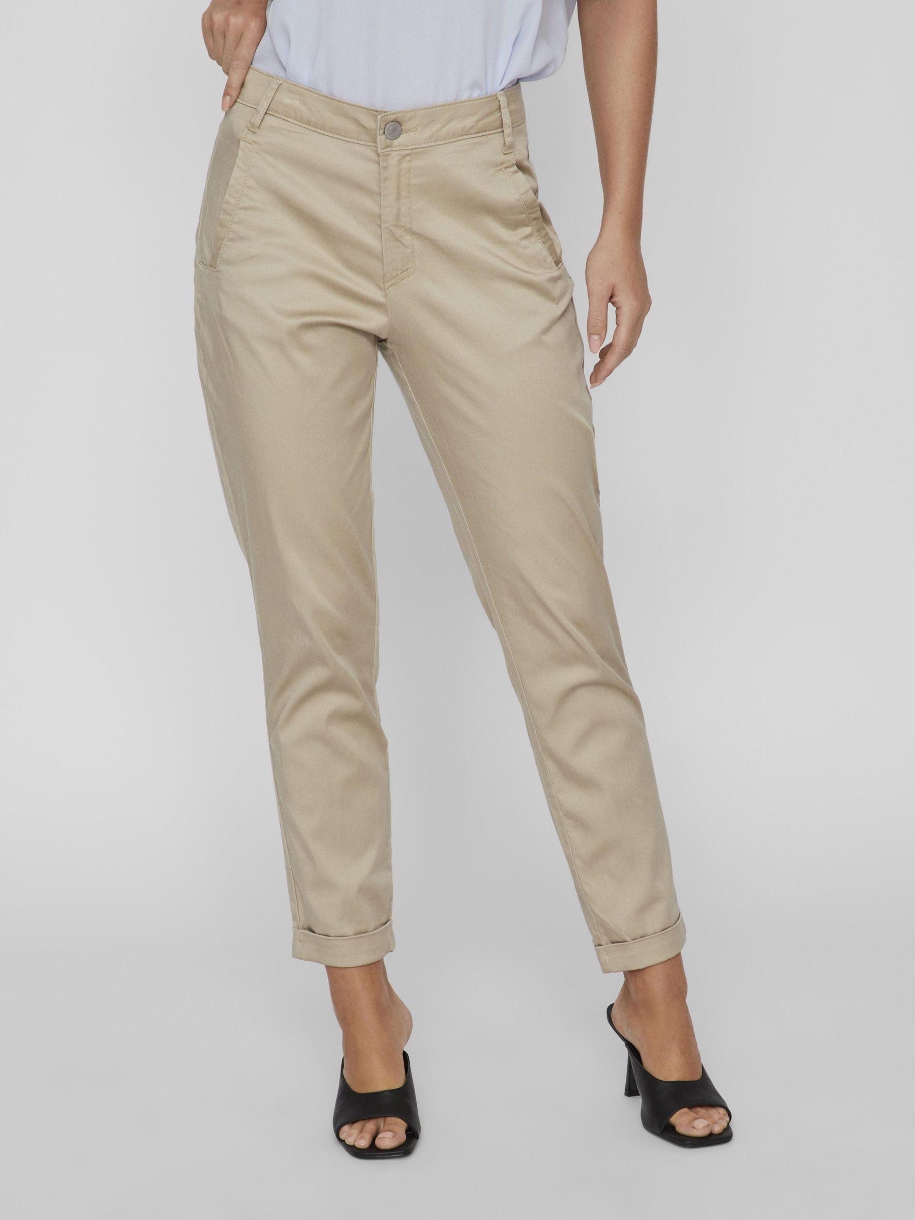 Womens cropped new arrivals chino pants