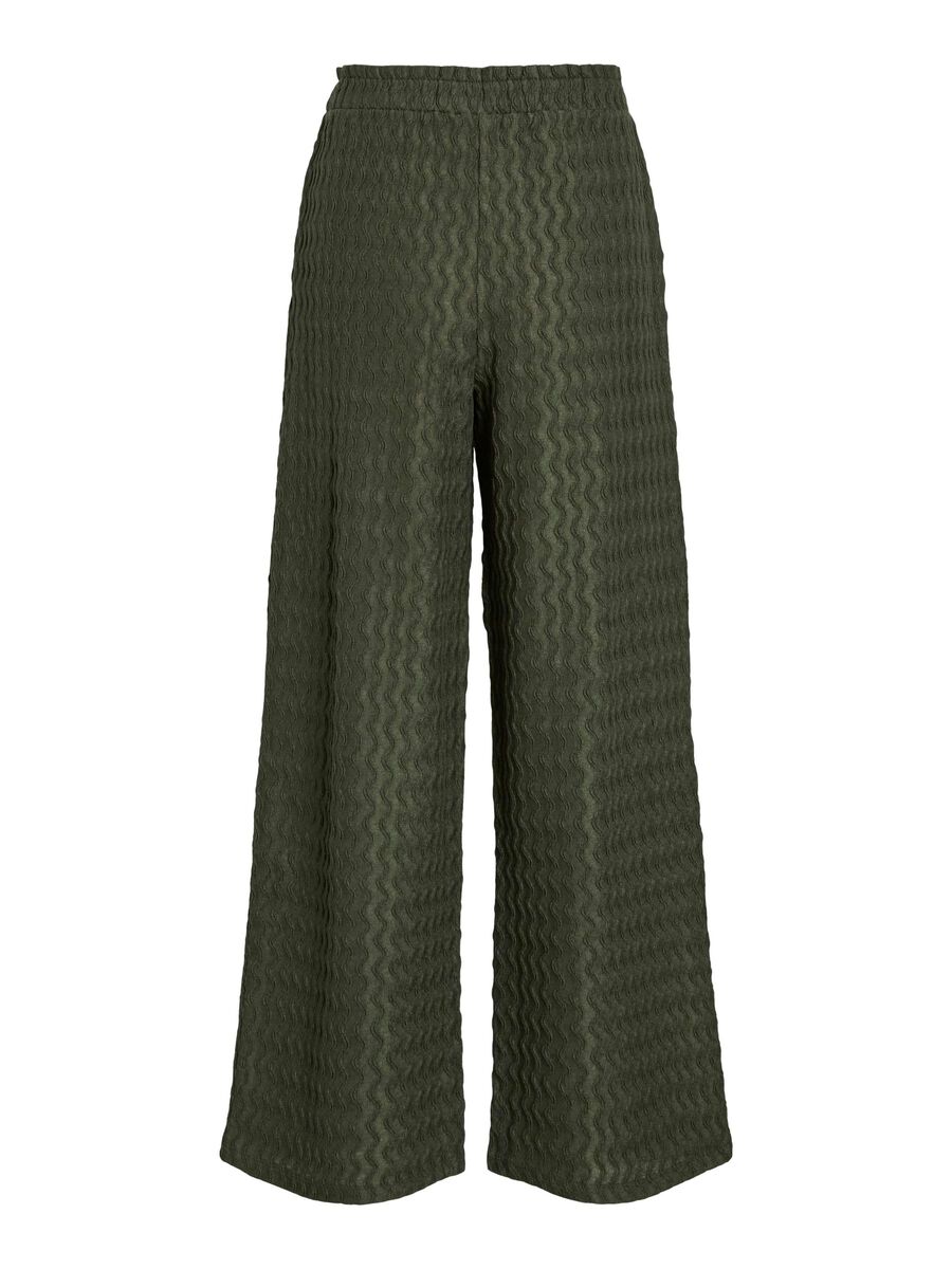VILA HIGH WAIST WIDE-LEG TROUSERS, Deep Depths, highres - 14106777_DeepDepths_002.jpg