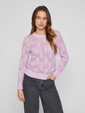 VILA ROUND NECK KNITTED PULLOVER, Winsome Orchid, highres - 14102684_WinsomeOrchid_003.jpg