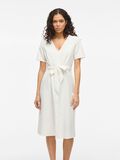 VILA SHORT SLEEVED MIDI DRESS, Snow White, highres - 14096276_SnowWhite_003.jpg