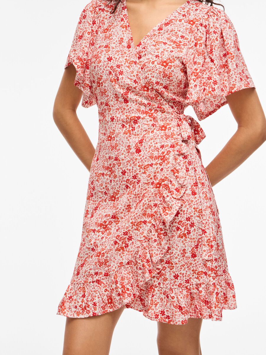 Carousel image - VIPADDINA - SHORT ROBE CACHE-C&OElig;UR, Cloud Dancer | 3