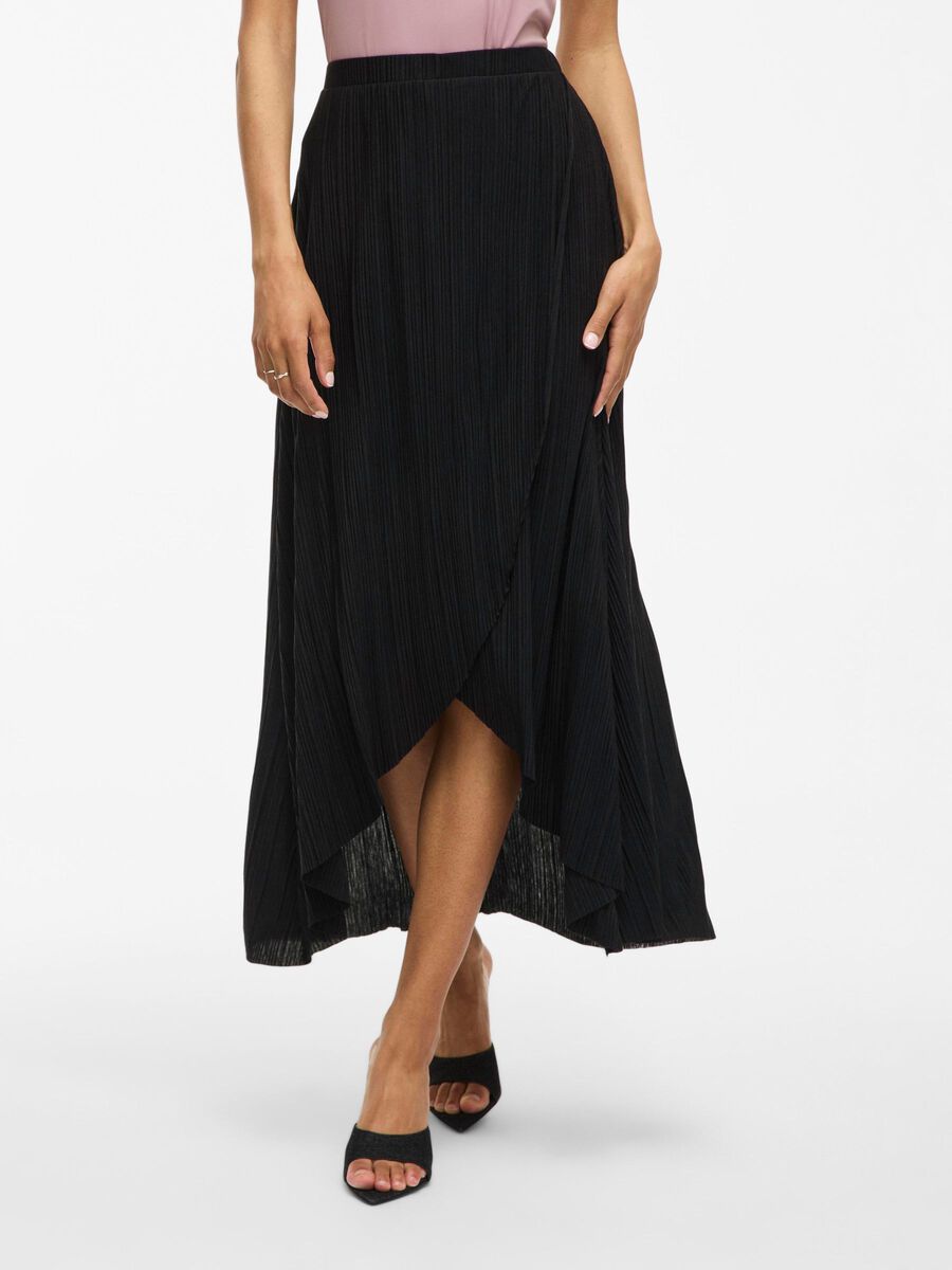 VILA VIPLIS HIGH WAIST MAXI SKIRT, Black Beauty, highres - 14109715_BlackBeauty_003.jpg
