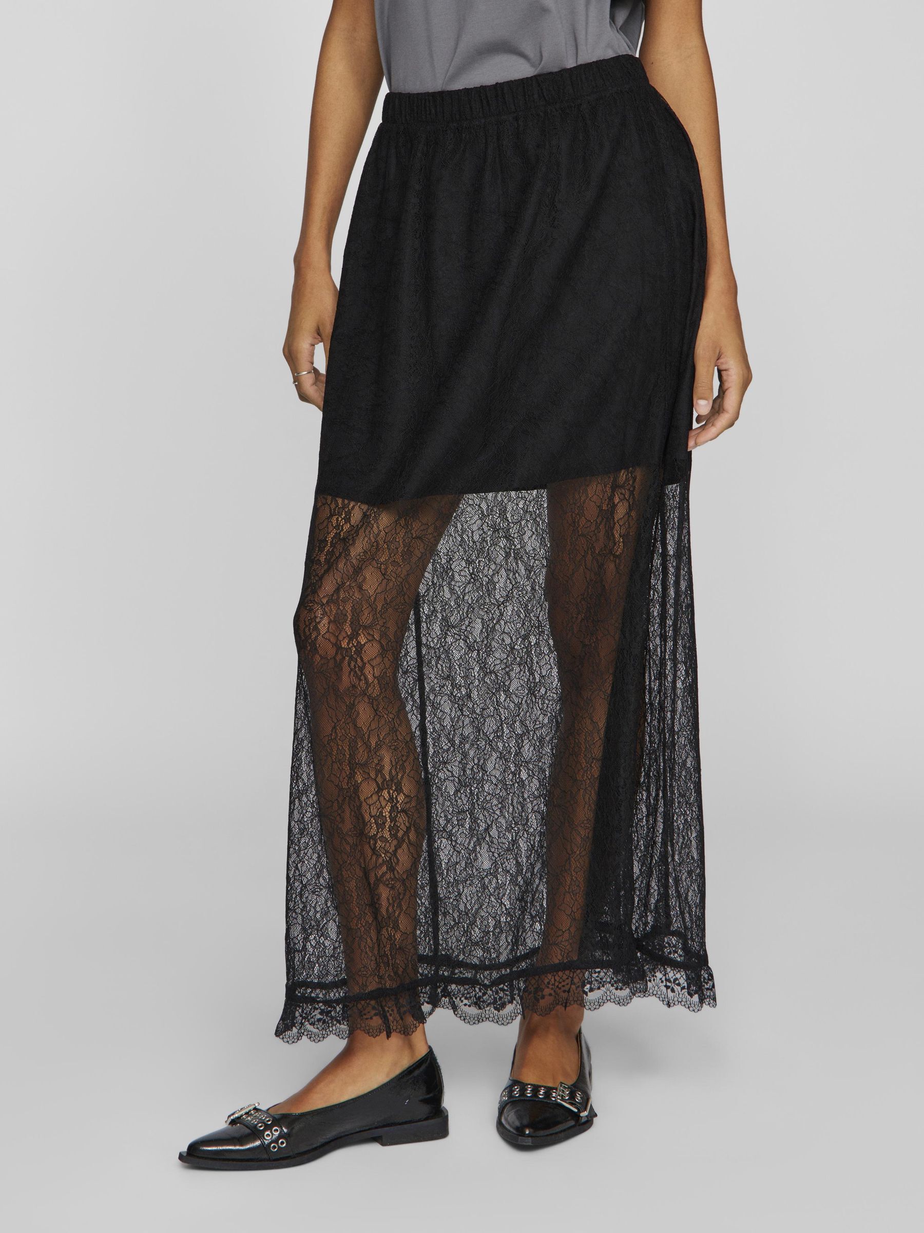Jupe dentelle longue new arrivals