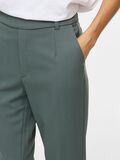 Product image thumbnail - VIVARONE SLIM FIT HIGH WAISTED TROUSERS, Balsam Green | 3