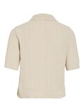 VILA VIGEORGIE SHORT SLEEVED KNITTED CARDIGAN, Birch, highres - 14108101_Birch_002.jpg