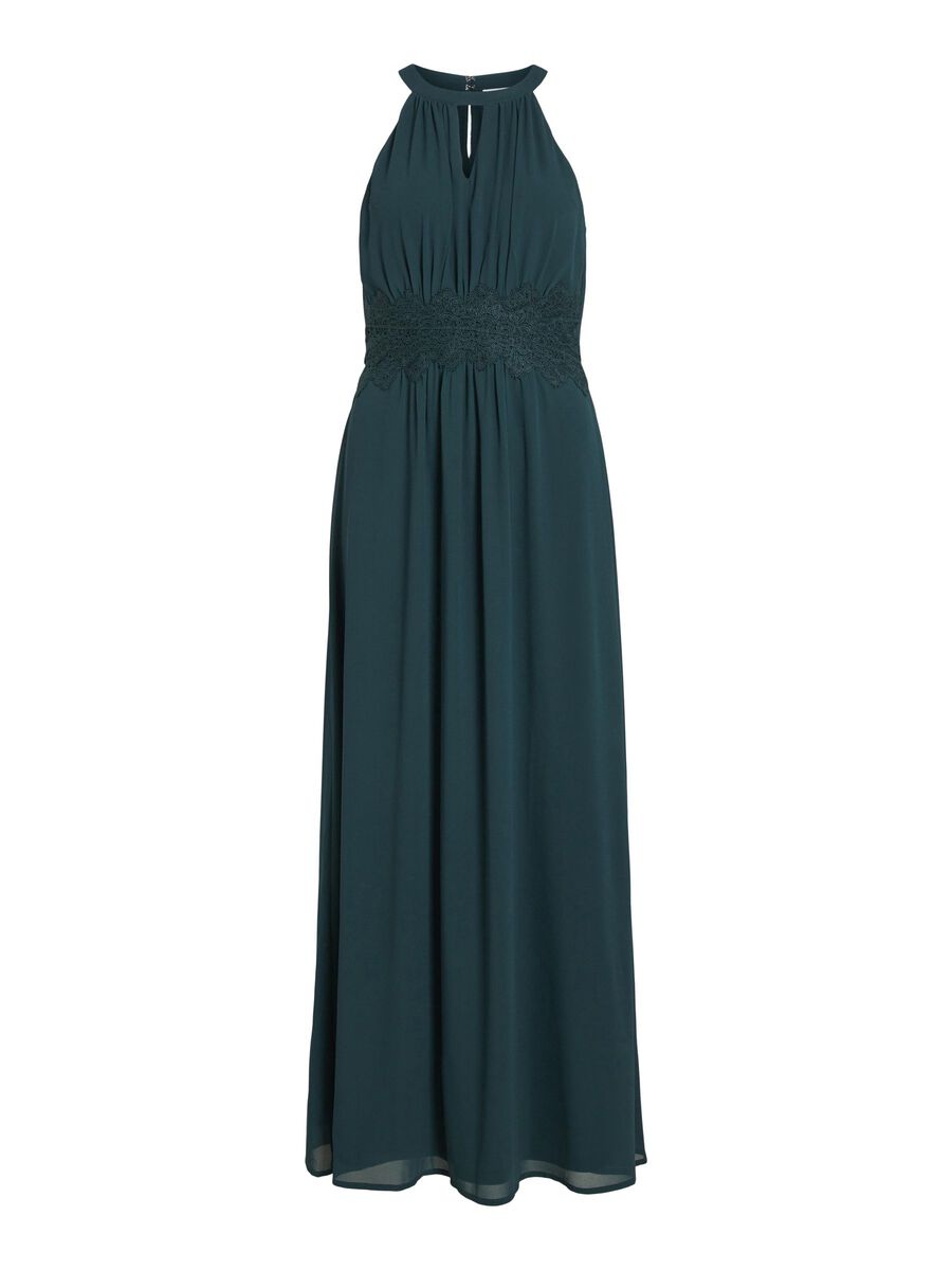 VILA VIMILINA HALTER NECK MAXI DRESS, Ponderosa Pine, highres - 14052647_PonderosaPine_1038600_001.jpg