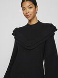VILA VIBOOBA HIGH NECK KNITTED DRESS, Black, highres - 14106209_Black_007.jpg