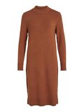 VILA VIRIL LONG SLEEVED MIDI DRESS, Caramel Café, highres - 14061427_CaramelCaf_982095_001.jpg