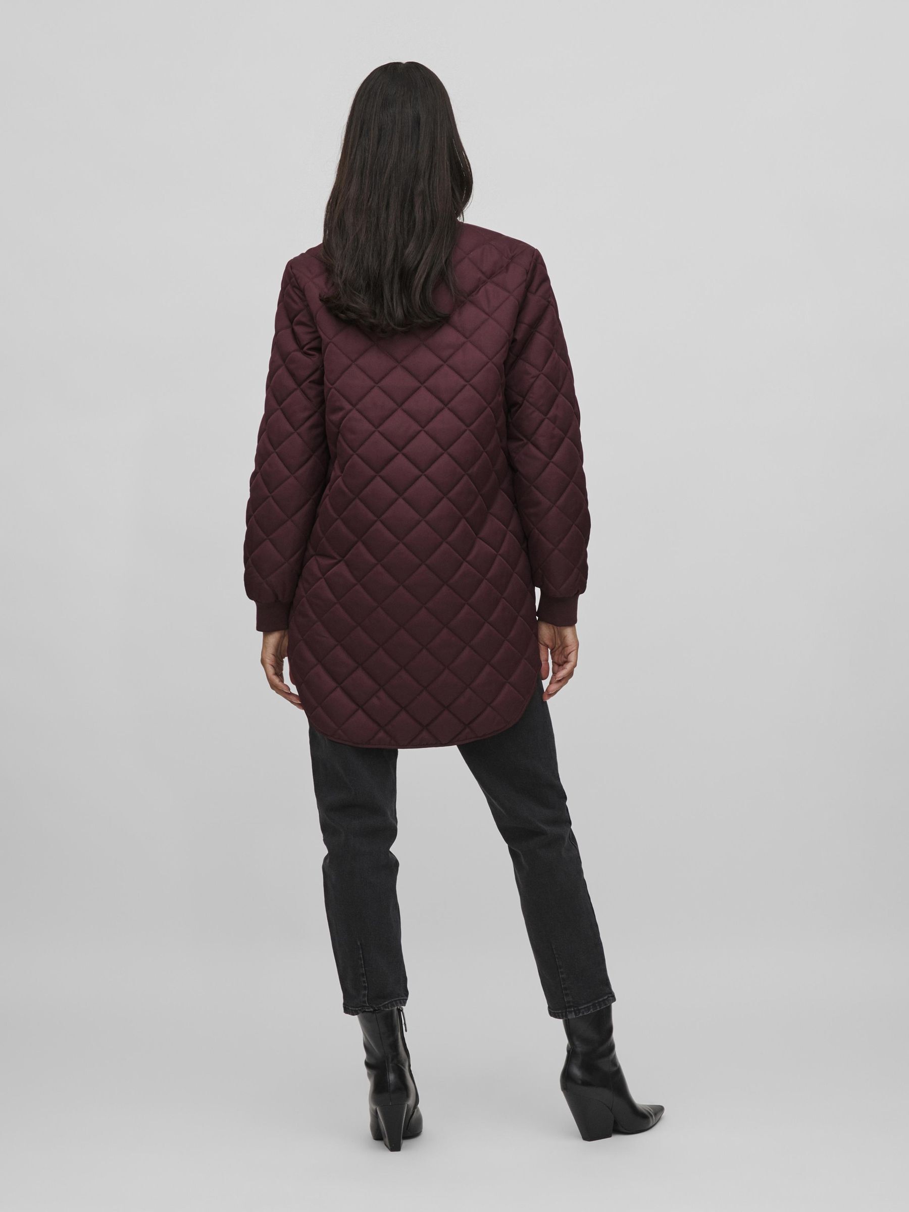 Lexington liv quilted long jacket top