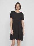 Vila SHORT SLEEVED KNEE-LENGTH DRESS, Black, highres - 14067408_Black_003.jpg