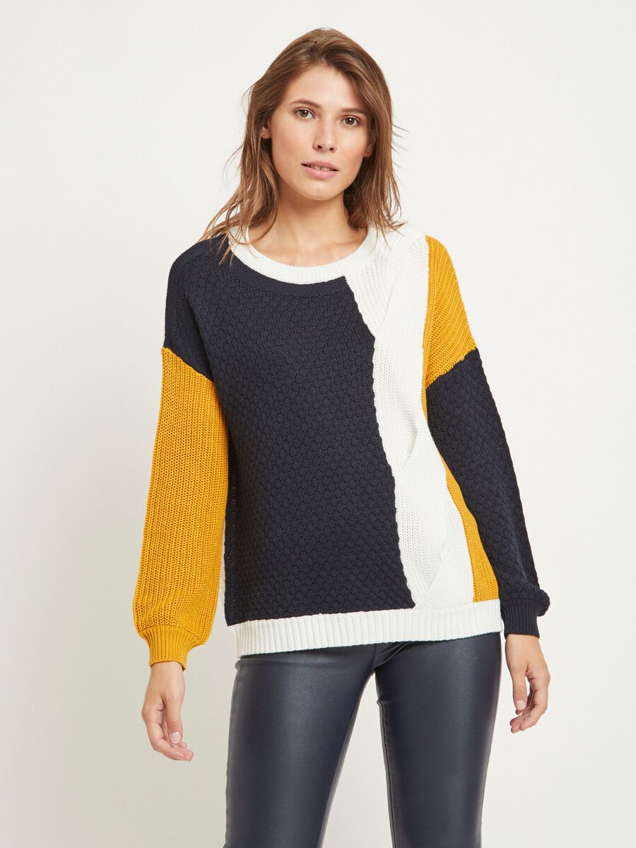 Object Collectors Item MAILLE PULLOVER, White, highres - 23028353_White_666829_003.jpg