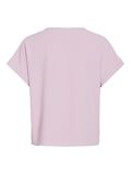 VILA ROUND NECK SHORT SLEEVED TOP, Winsome Orchid, highres - 14101663_WinsomeOrchid_002.jpg