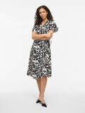 VILA VILOVIE SHORT SLEEVED WRAP DRESS, Birch, highres - 14059666_Birch_1192411_005.jpg