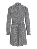Vila BUTTON LONG SLEEVED DRESS, Black, highres - 14074840_Black_949850_002.jpg