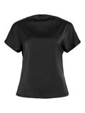 VILA VIELLETTE BOATNECK SHORT SLEEVED TOP, Black, highres - 14110009_Black_001.jpg