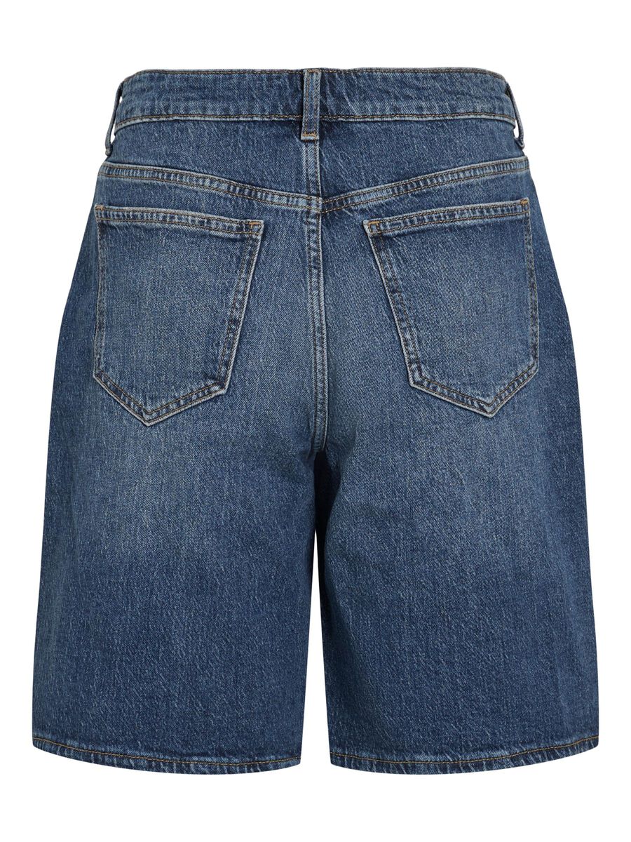 VILA DENIM BERMUDASHORTS, Medium Blue Denim, highres - 14105859_MediumBlueDenim_002.jpg