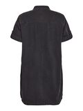 Noisy May CURVE DENIM MINI DRESS, Black, highres - 27030543_Black_002.jpg