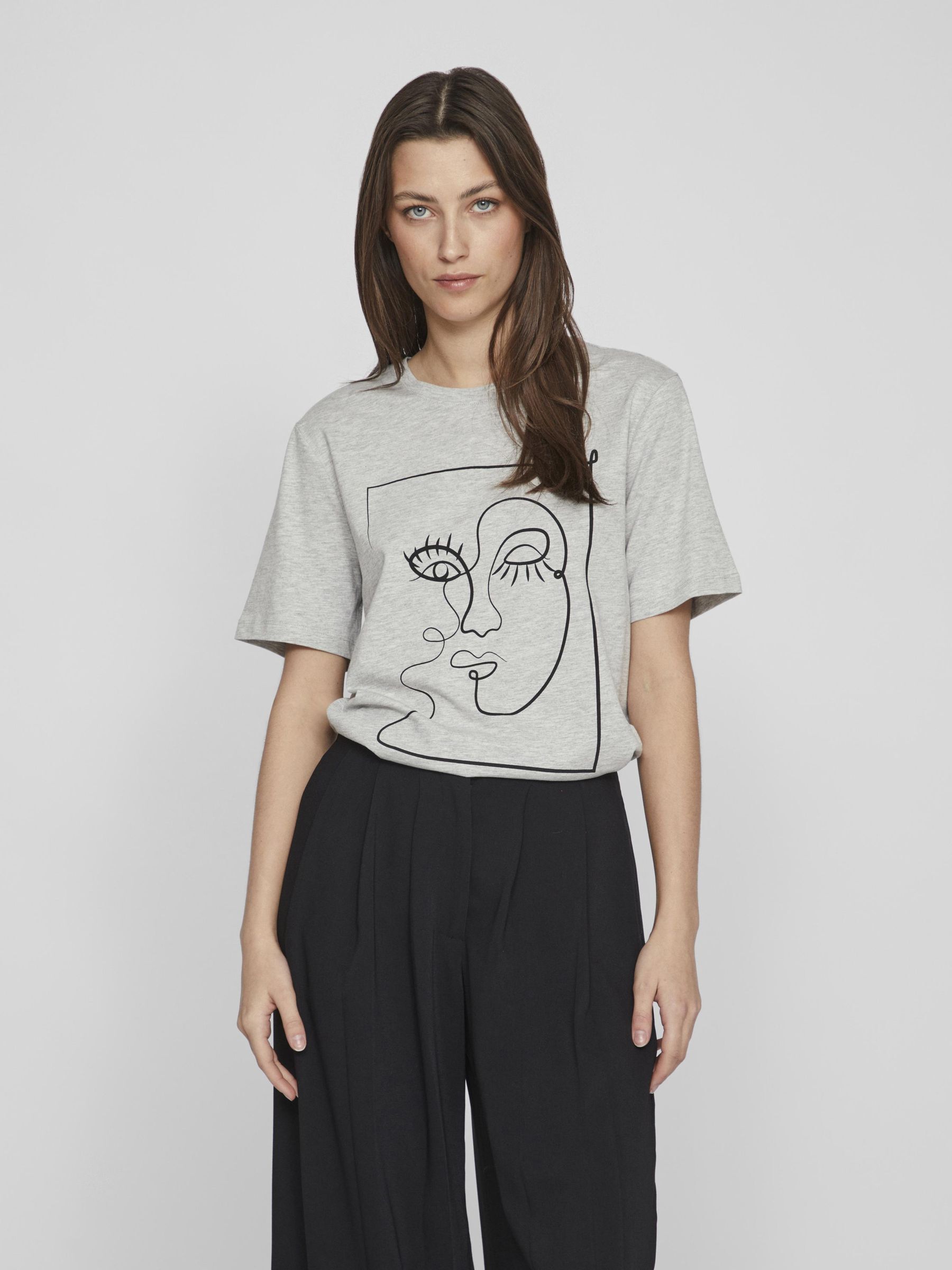 PRINTED COTTON T SHIRT