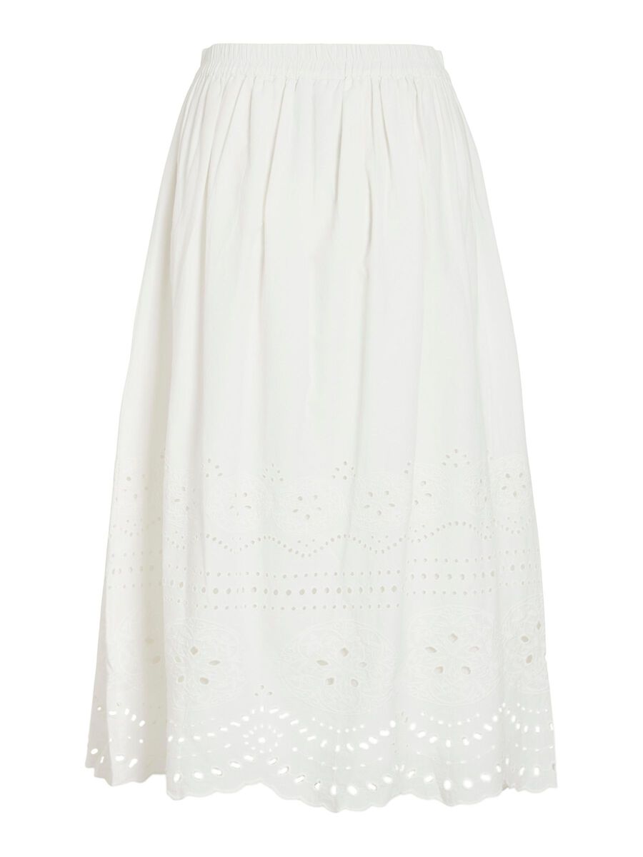 VILA HIGH WAIST MIDI SKIRT, Snow White, highres - 14105554_SnowWhite_002.jpg