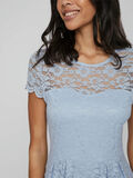 Product image thumbnail - KORT&Auml;RMAD SPETSPRYDD OFF-SHOULDER KL&Auml;NNING, Kentucky Blue | 3