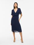 VILA VIJANELLE MIDI SLÅ OM KJOLE, Navy Blazer, highres - 14096305_NavyBlazer_003.jpg