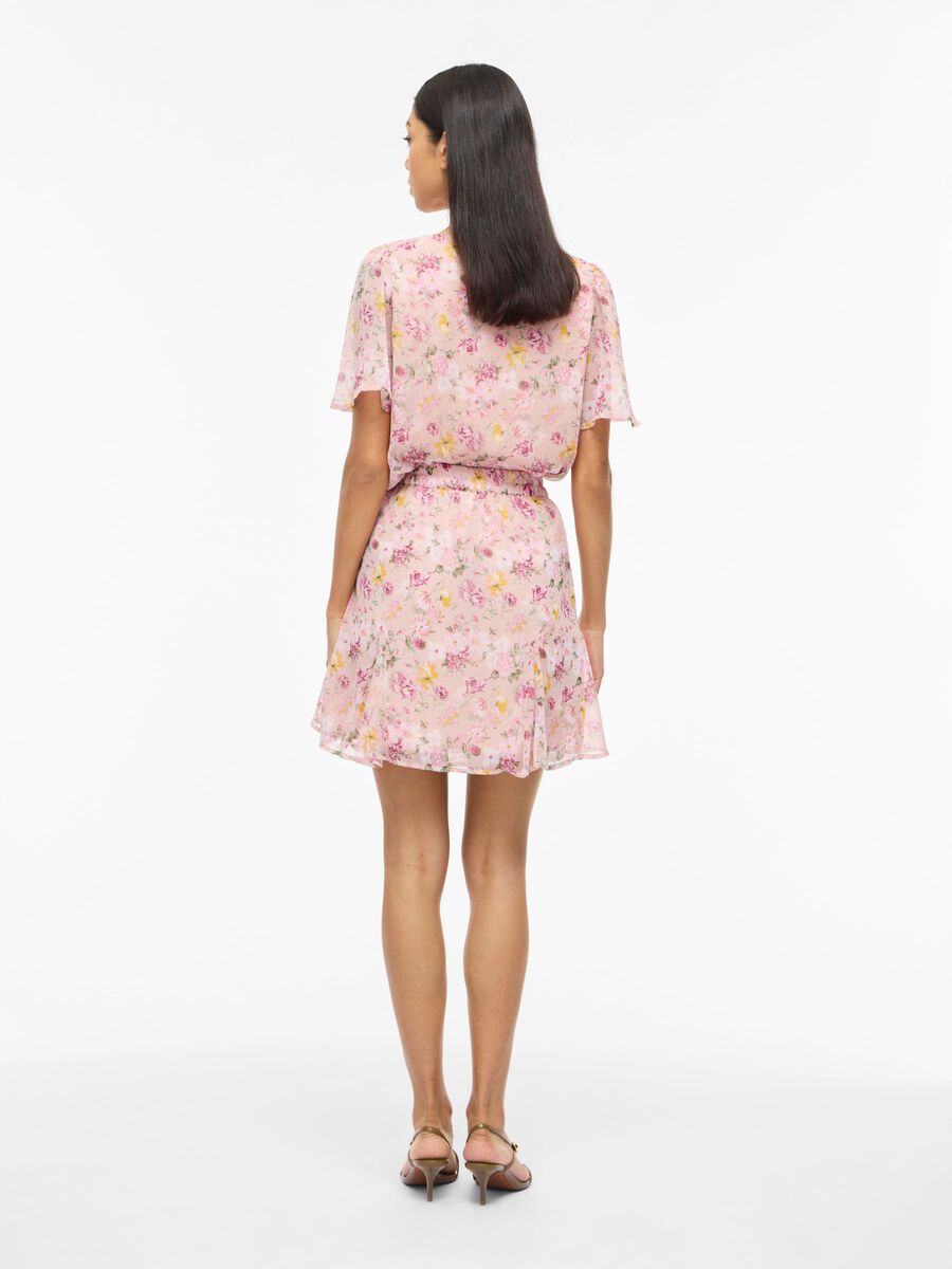 Product carousel image - HIGH WAISTED MINI SKIRT, Misty Rose | 2