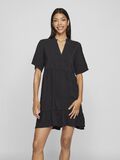 VILA SHORT SLEEVED MINI DRESS, Black, highres - 14103305_Black_003.jpg