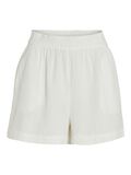 VILA HIGH WAIST COTTON SHORTS, Cloud Dancer, highres - 14089489_CloudDancer_001.jpg