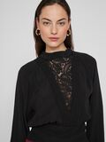VILA HIGH NECK LONG SLEEVED TOP, Black Beauty, highres - 14101934_BlackBeauty_006.jpg