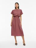 VILA À MANCHES COURTES ROBE MI-LONGUE, Rose Brown, highres - 14109492_RoseBrown_003.jpg