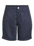 Vila LYOCELL BLEND CHINO SHORTS, Total Eclipse, highres - 14050354_TotalEclipse_001.jpg