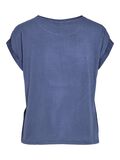 VILA VIELLETTE SHORT SLEEVED TOP, Bijou Blue, highres - 14059563_BijouBlue_002.jpg
