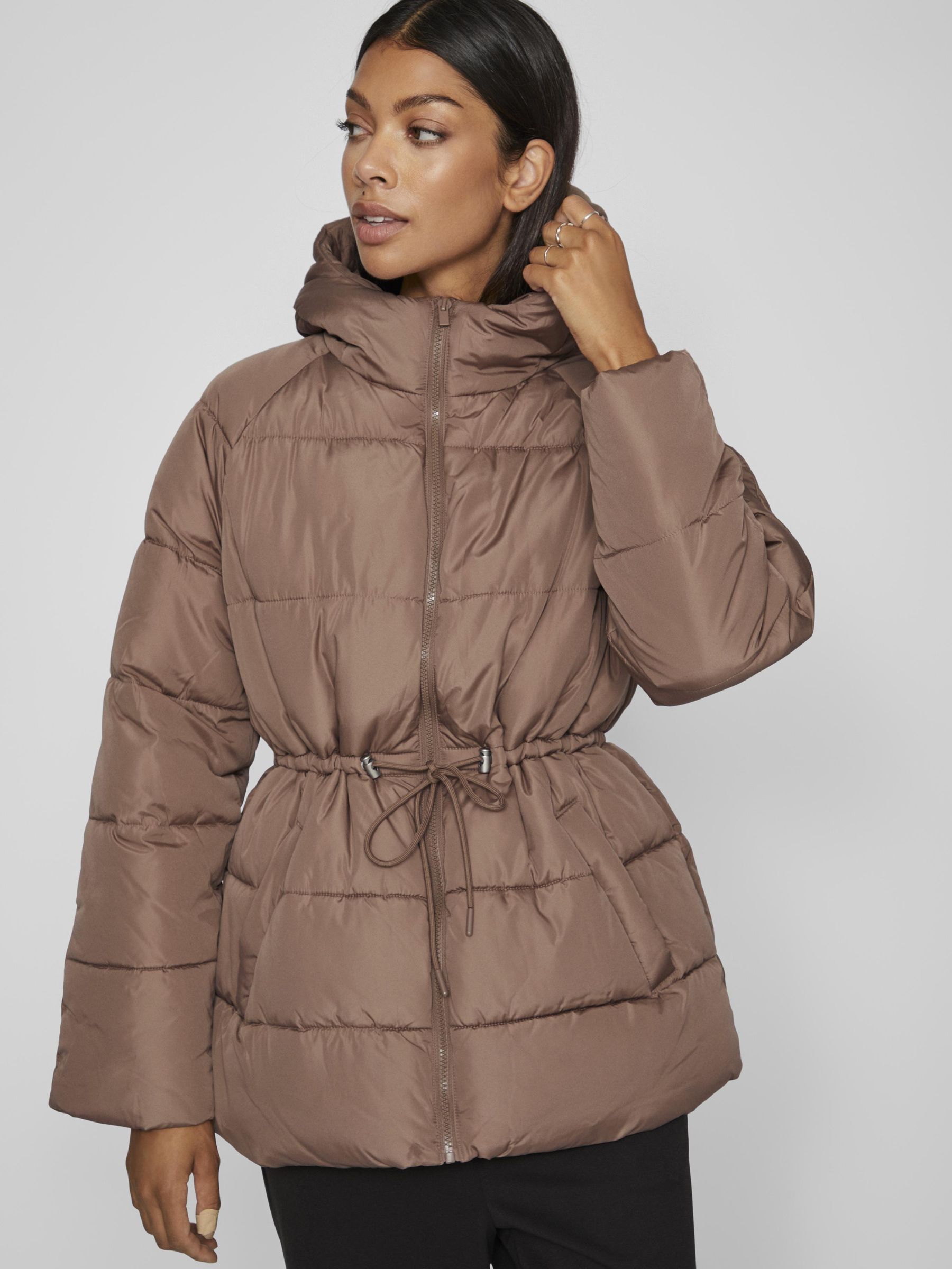 Hooded new arrivals drawstring jacket
