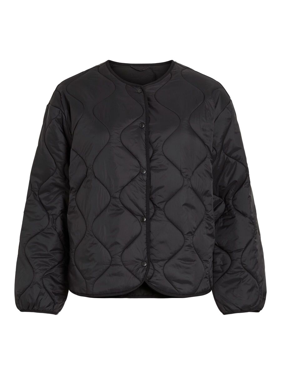 Carousel image - VIDUNE QUILTED JACKET, Black Beauty | 1
