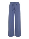 VILA VICLUA HØJTALJET BREDE BUKSER, Bijou Blue, highres - 14095436_BijouBlue_001.jpg