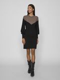 Vila LONG SLEEVE VESTITO A MAGLIA, Black, highres - 14092907_Black_1085718_005.jpg