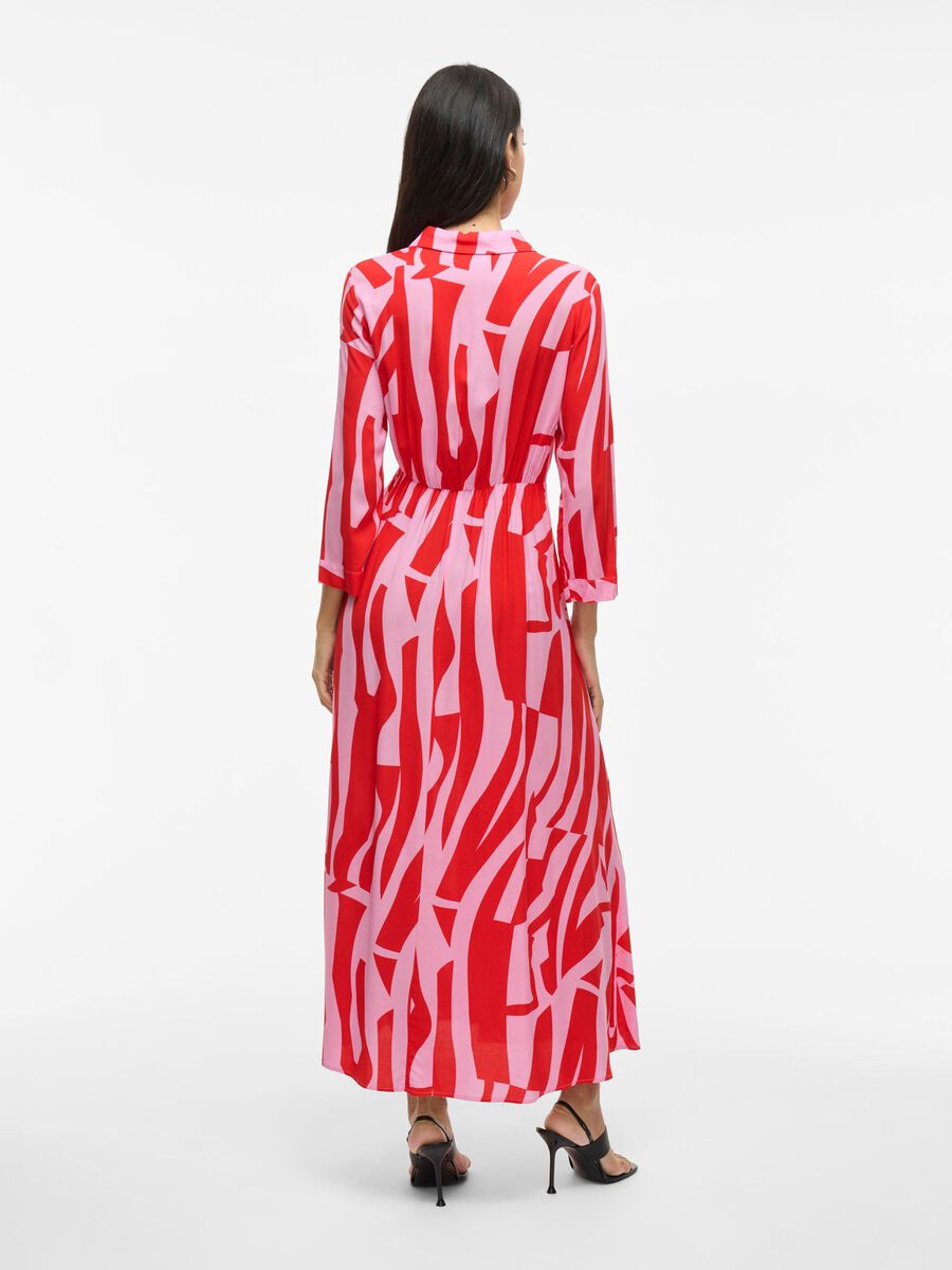 VILA MAXI SHIRT DRESS, Poppy Red, highres - 14106623_PoppyRed_1209533_004.jpg