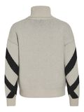 VILA TURTLENECK KNITTED PULLOVER, Birch, highres - 14102515_Birch_1148199_002.jpg
